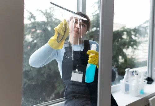 Nettoyage de vitres intérieures et extérieures à Montracol